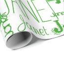 Zoek naar persoon cadeaupapier Groen
