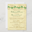 Recherche de shamrocks irlandais invitations Vert