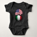 Recherche de italie bébé vêtements Drapeau de l'italie