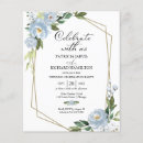 Recherche de blue floral mariage invitations Rose