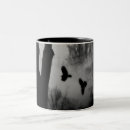 Recherche de arbre noir et blanc tasses Corbeaux