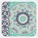 Recherche de motif décoratif autocollants Turquoise