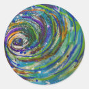 Recherche de vortex autocollants Abstrait