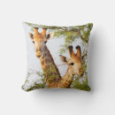 Recherche de taches de girafe coussins Animaux