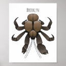 Recherche de arthropode posters Crabe