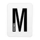 Recherche de monogrammes magnets Moderne