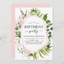 Recherche de botanical anniversaire invitations Moderne