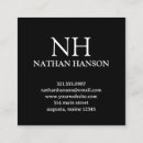 Recherche de modern cartes visite Noir