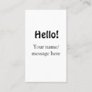 Recherche de message cartes visite Citation motivante