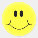 Recherche de visage coloré autocollants Heureux