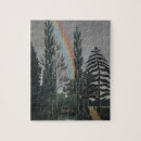 Recherche de ciel nuageux puzzles Arc en ciel