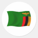 Recherche de drapeau zambie autocollants Pays
