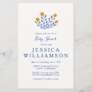 Zoek naar blue flowers uitnodigingen Scripttypografie