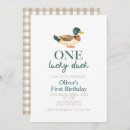 Recherche de duck anniversaire invitations Canard