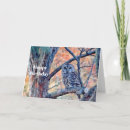 Recherche de chouette vœux cartes Arbre
