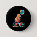 Zoek naar bewustzijn buttons Autisme acceptatie