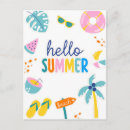 Recherche de plage palmier cartes postales Illustration de palmier