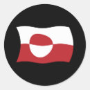 Recherche de groenland autocollants Drapeau du groenland
