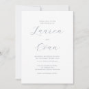 Recherche de elegant dusty blue mariage invitations Pour eux