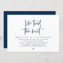 Recherche de noué invitations Elopement