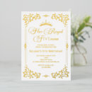 Zoek naar de princesse uitnodigingen Kroon