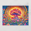 Recherche de champignon magique cartes postales Nature