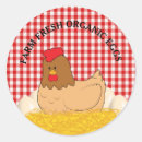 Recherche de oeufs autocollants Poule