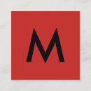 Recherche de rouge et noir cartes visite Client(e)