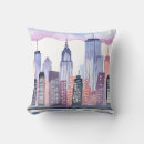 Recherche de paysage urbain coussins Peinture