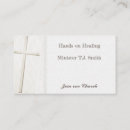 Recherche de ministre cartes visite Église