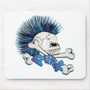 Recherche de punk tapis souris Crâne