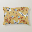 Recherche de grue blanche coussins Oiseau