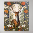 Zoek naar hert posters Bloemen