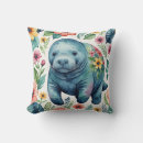 Zoek naar manatee kussens Schattig