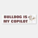Recherche de bouledogue voiture autocollants Anglais