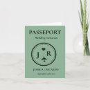 Recherche de passeport mariage invitations Monogramme