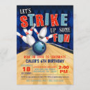 Recherche de bowling anniversaire invitations Pour enfants