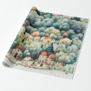 Zoek naar dorp cadeaupapier Pastel