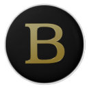 Recherche de métal boutons et poignées de porte Monogramme