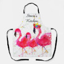 Recherche de flamant rose tabliers Aquarelle