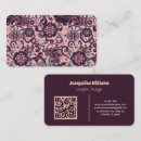 Recherche de années 60 cartes visite Floral