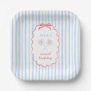 Recherche de assiettes en papier Rayures