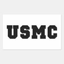 Recherche de corps rectangles autocollants Usmc