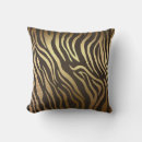 Recherche de peau de zèbre coussins Safari