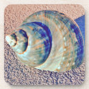 Zoek naar seashell onderzetters Kust