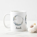 Recherche de croix blanche tasses Bleu