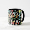Recherche de école imprimées tasses Typographie