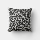 Recherche de géométrique chic coussins Noir et blanc