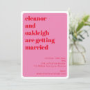 Recherche de rouge clair invitations Simple