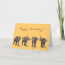 Zoek naar grappige olifanten kaarten Kinderen